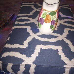 Hands painted Southern artery Blue ridge China flower vase